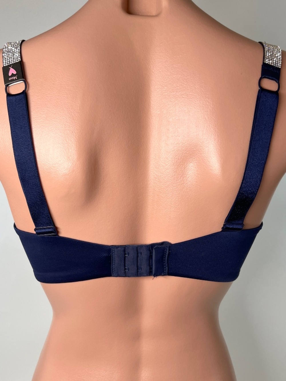 Victoria's Secret Very Sexy Push Up Shine Rhinestone Straps Bra 34DD - Picture 4 of 15